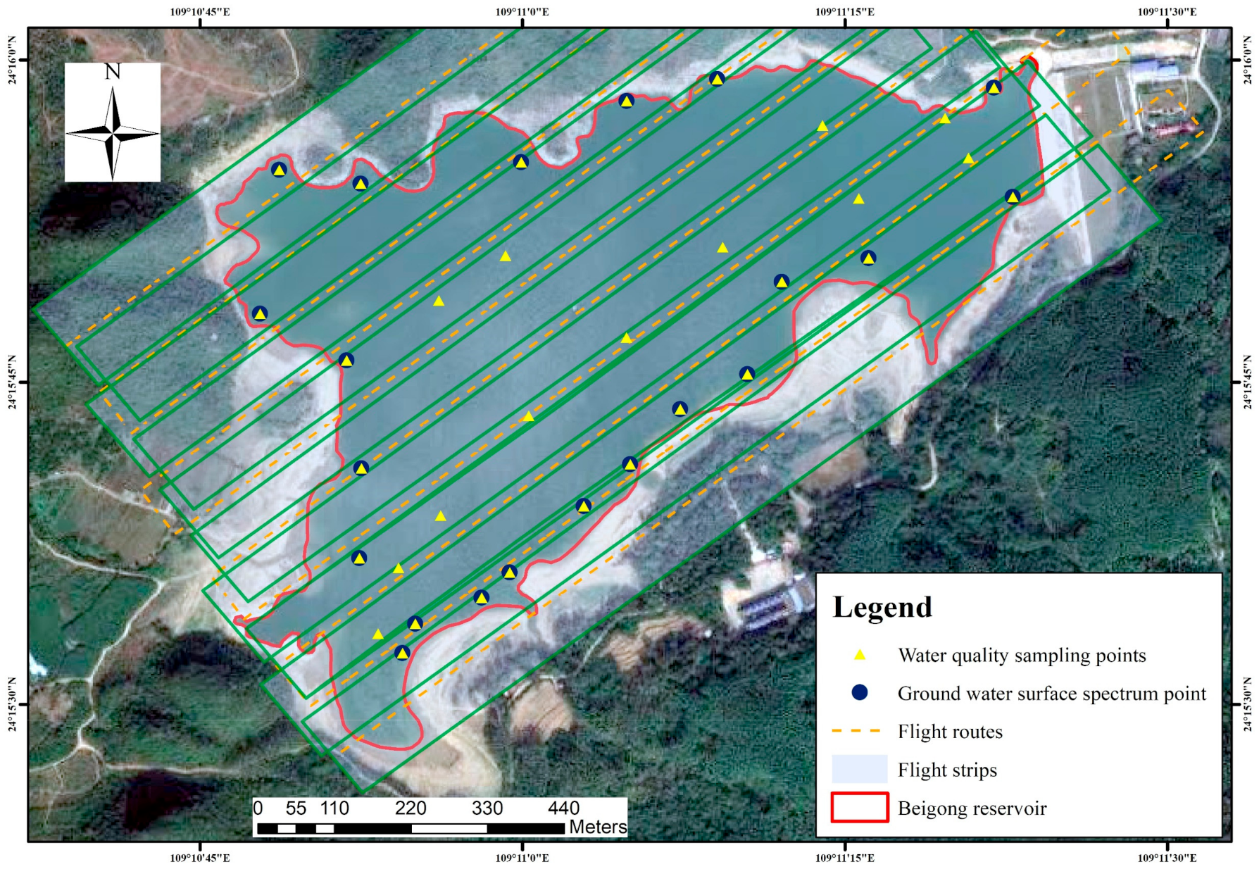 Retrieval of Water Quality from UAV-Borne Hyperspectral