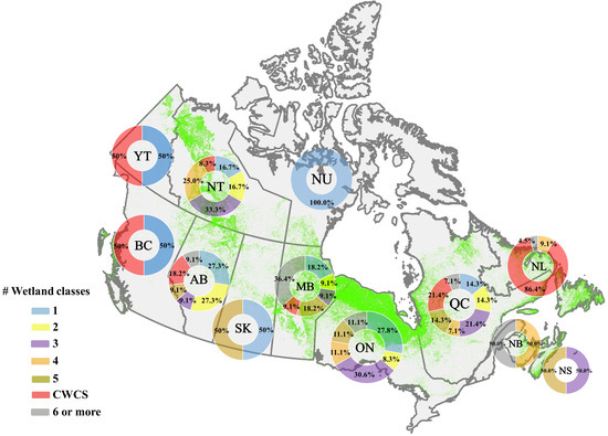 Status and Trends of Wetland Studies in Canada Using Remote Sensing ...