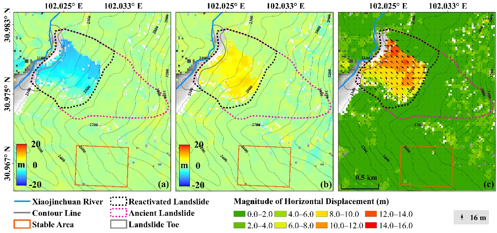 Remote Sensing Free Full Text Displacement Characterization And Spatial Temporal Evolution Of The 2020 Aniangzhai Landslide In Danba County Using Time Series Insar And Multi Temporal Optical Dataset Html