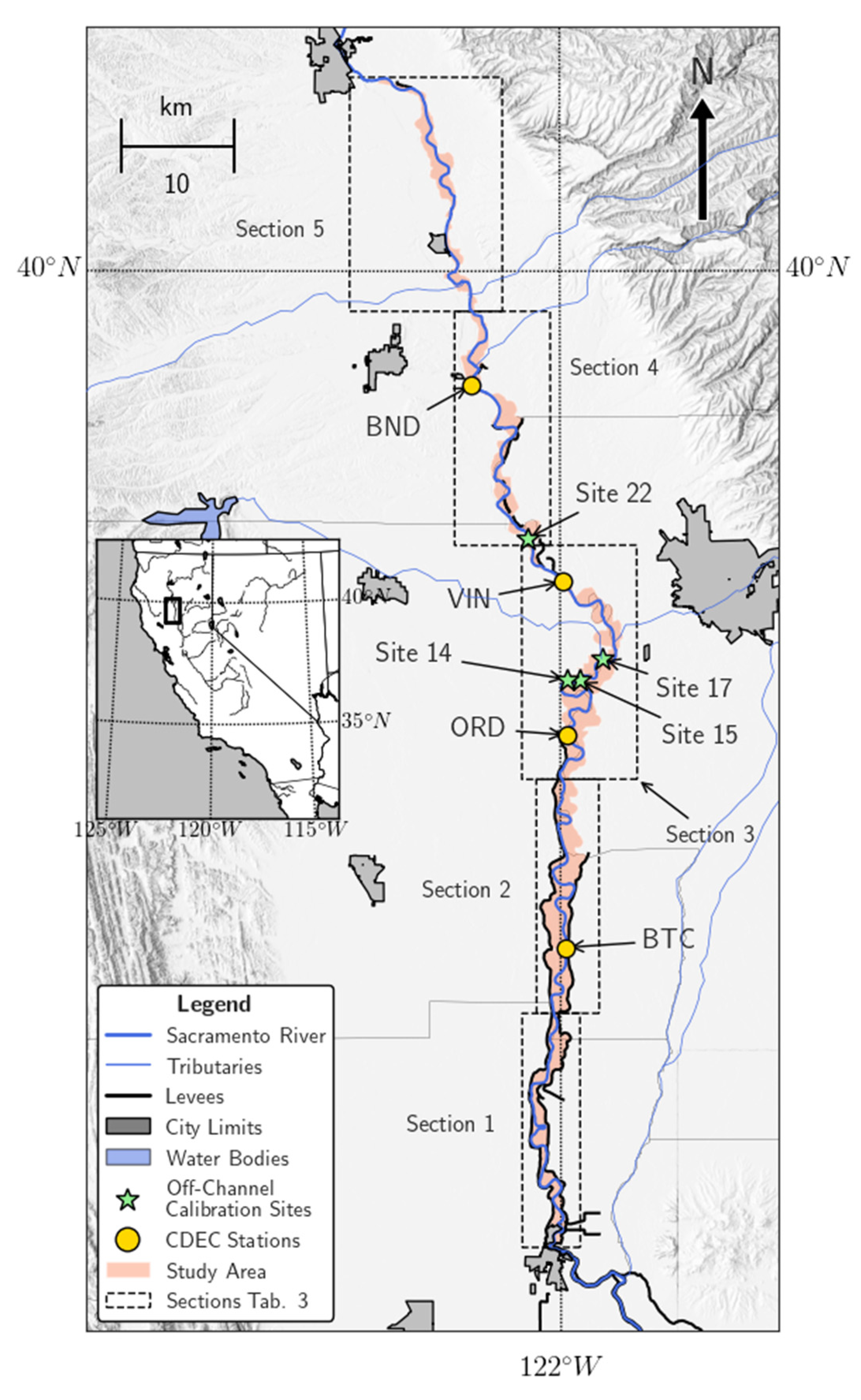 Upper Sacramento River Fishing Access Map Remote Sensing | Free Full-Text | Quantification Of Off-Channel Inundated  Habitat For Pacific Chinook Salmon (Oncorhynchus Tshawytscha) Along The Sacramento  River, California, Using Remote Sensing Imagery | Html