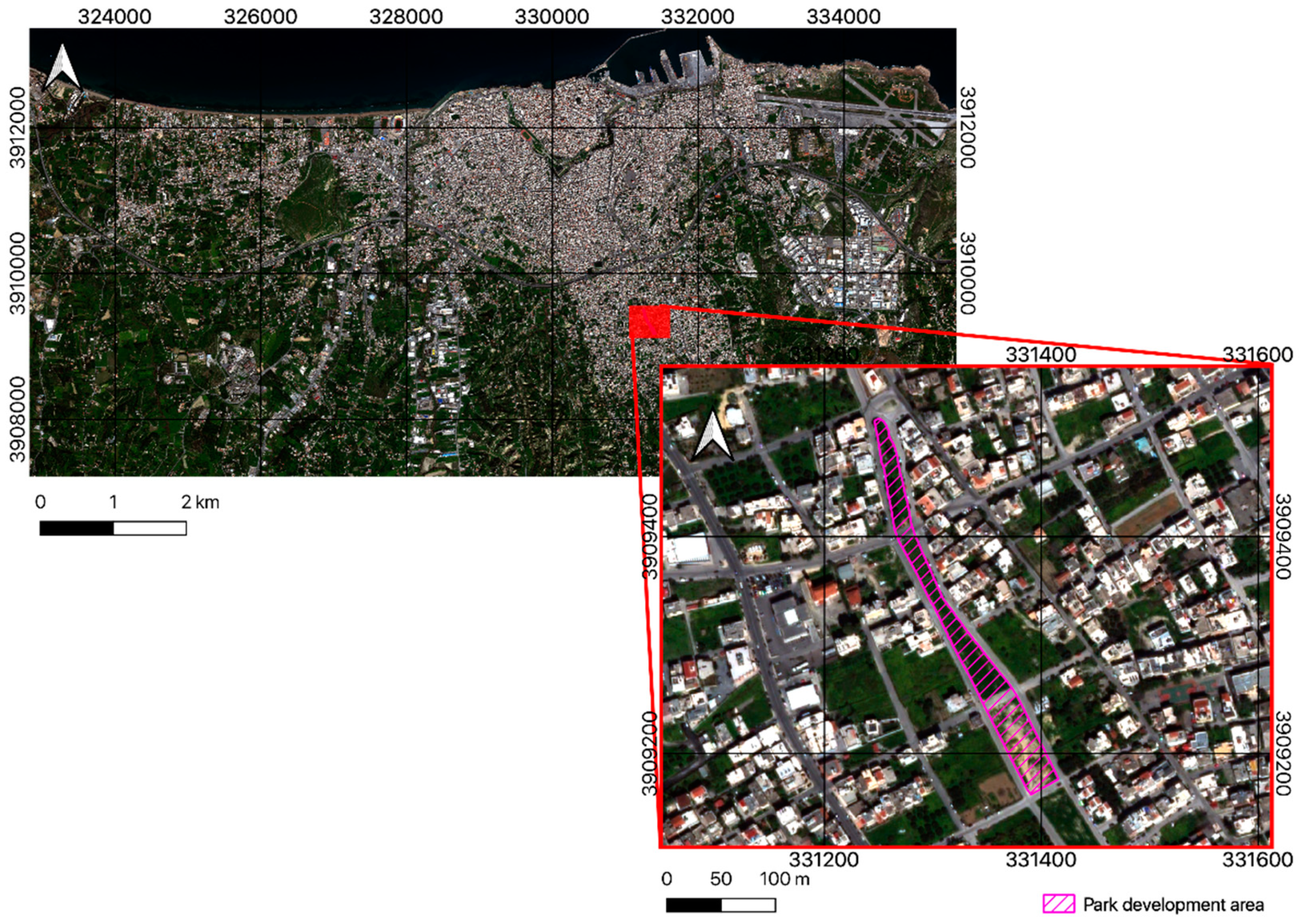 Tambaram Weather Satellite Map Remote Sensing | Free Full-Text | Earth Observation Data Exploitation In  Urban Surface Modelling: The Urban Energy Balance Response To A Suburban  Park Development | Html