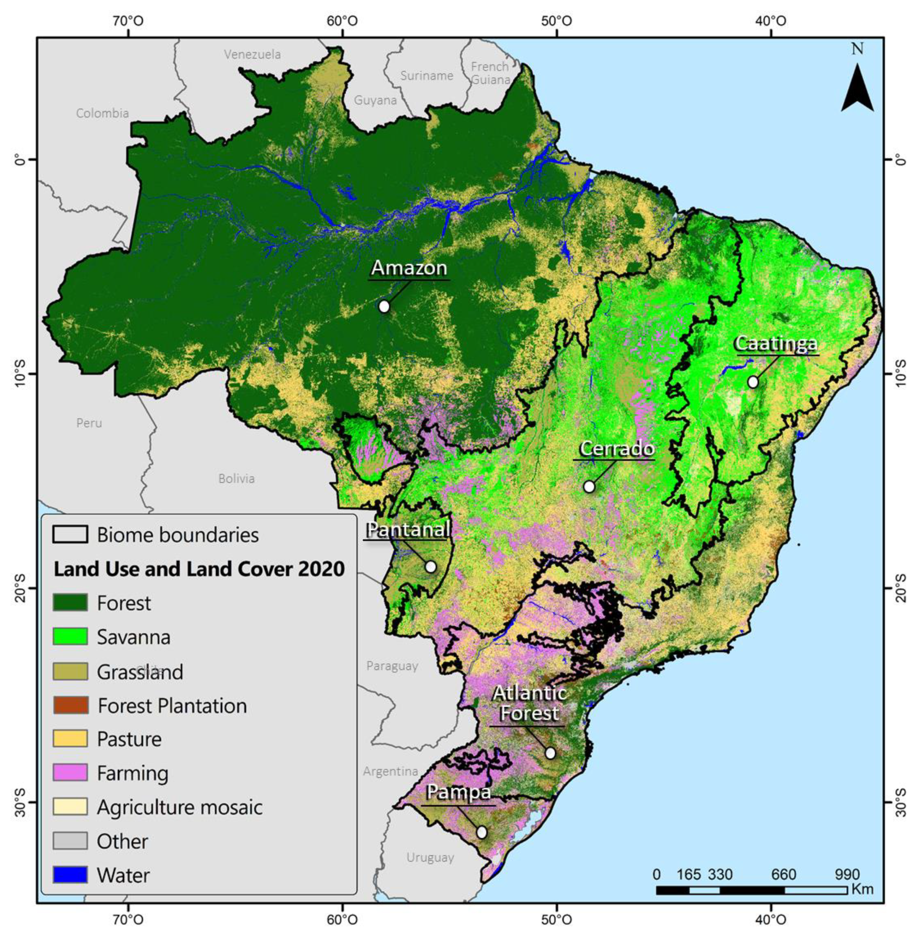 Michelin National Maps New Map Book Brazil 