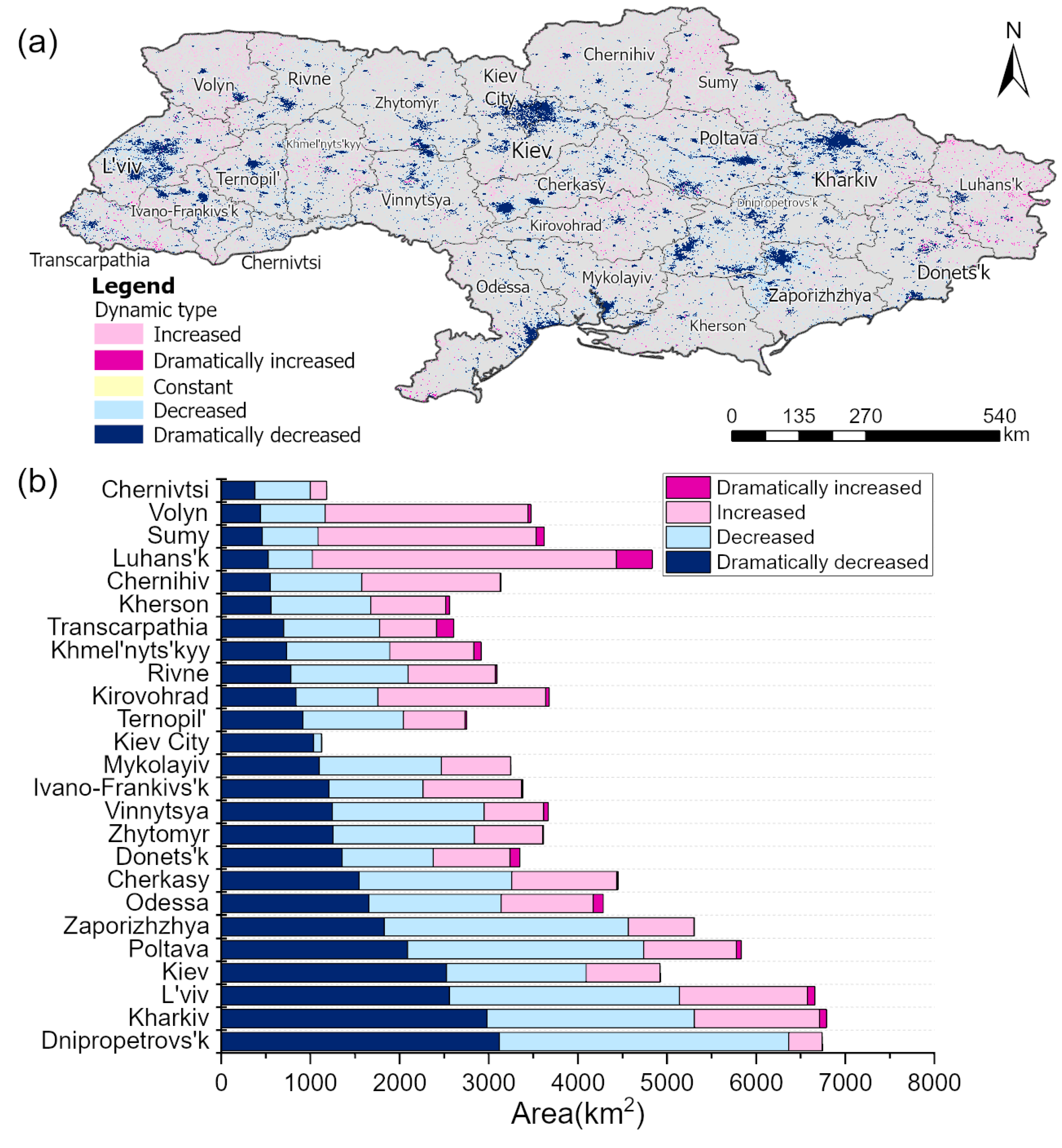 Ukraine Population Density