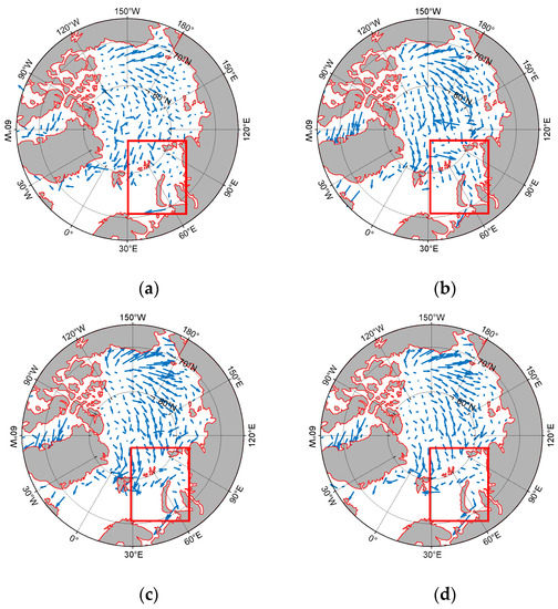 Evaluation of Arctic Sea Ice Drift Products Based on FY-3, HY-2, AMSR2 ...