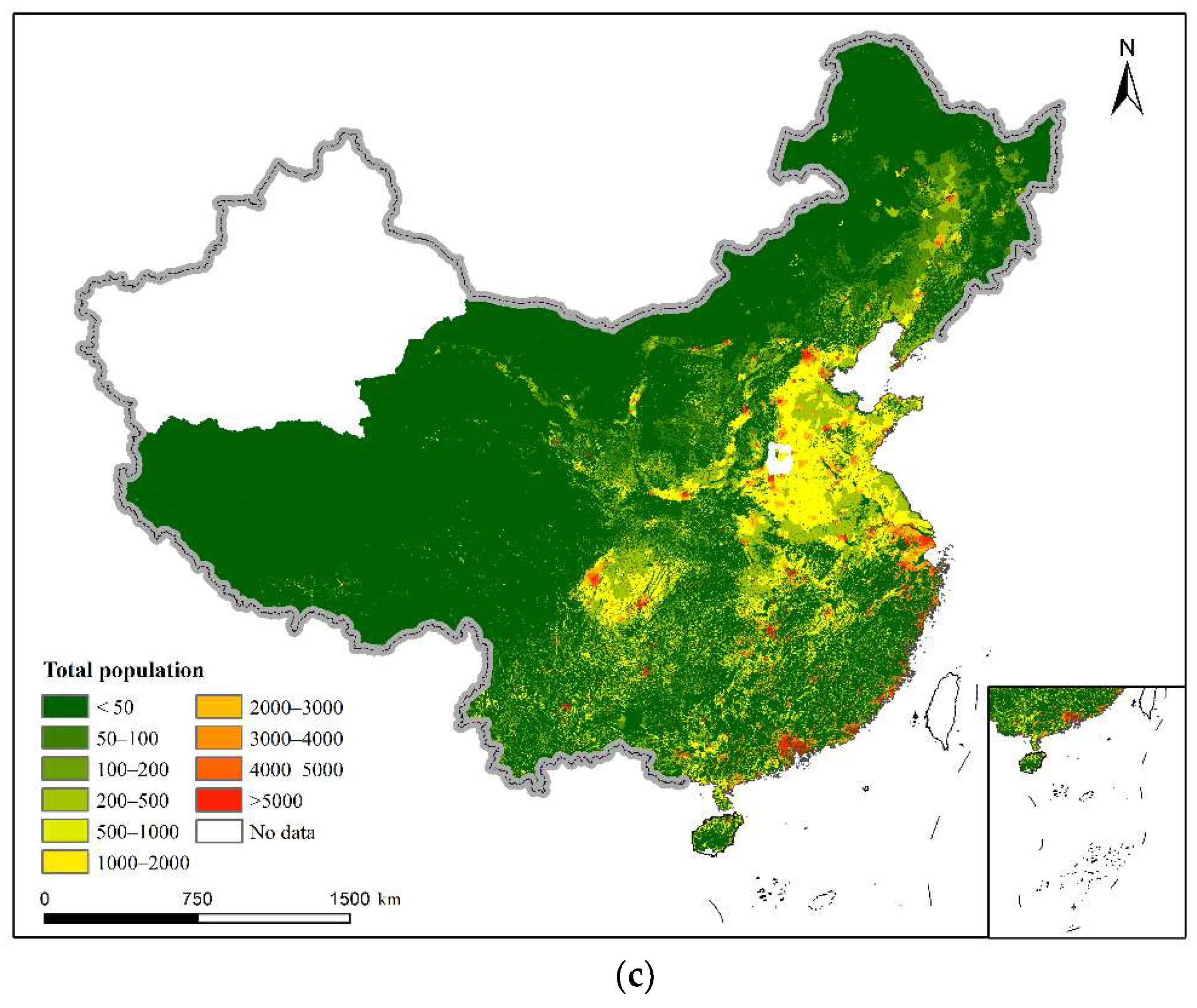 china population distribution case study
