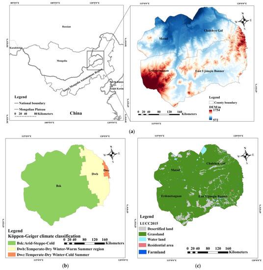 Assessment of Land Desertification and Its Drivers on the