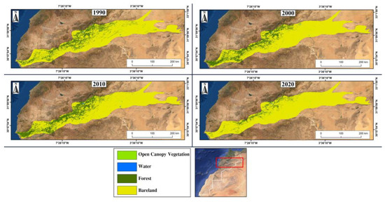 Vegetation Cover Dynamics in the High Atlas Mountains of Morocco