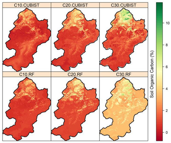 Spatial Prediction of Soil Organic Carbon Stock in the Moroccan High ...
