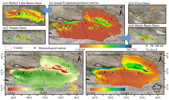 Frontiers  Spatial and Temporal Resolution Improvement of Actual  Evapotranspiration Maps Using Landsat and MODIS Data Fusion