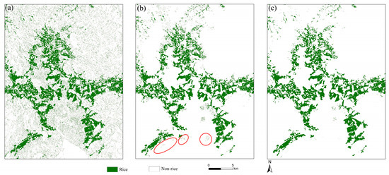 An Automatic Method for Rice Mapping Based on Phenological Features ...