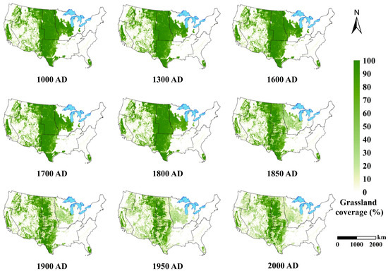 Of Forest And Grassland Cover For The 15 03363 G008 550 