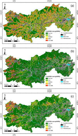 Modeling Landslide Susceptibility in Forest-Covered Areas in Lin’an ...