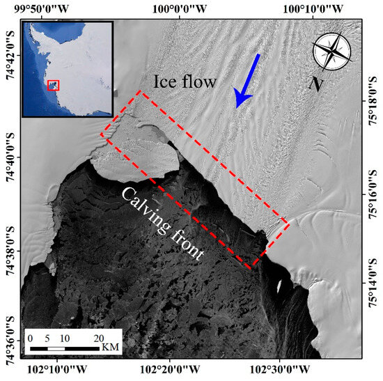 Automatic Extraction of the Calving Front of Pine Island Glacier
