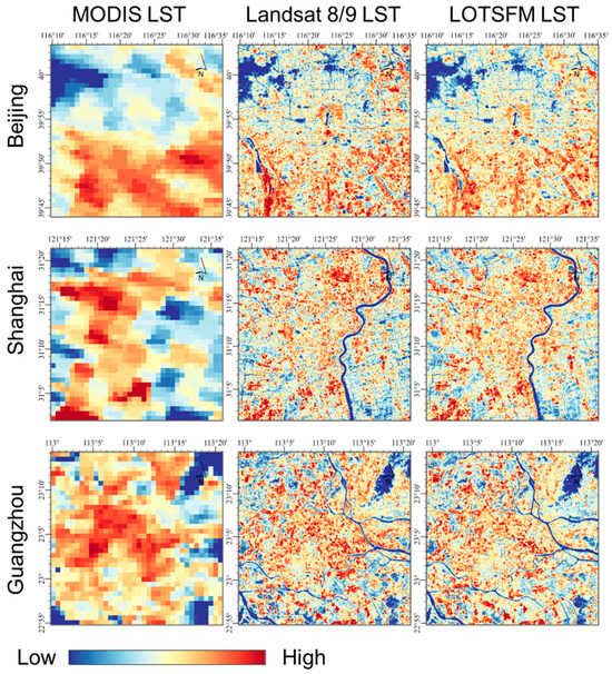 A Spatiotemporal Fusion Model of Land Surface Temperature Based on ...