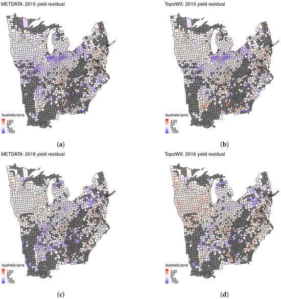 Bayesian Spatial Models for Projecting Corn Yields