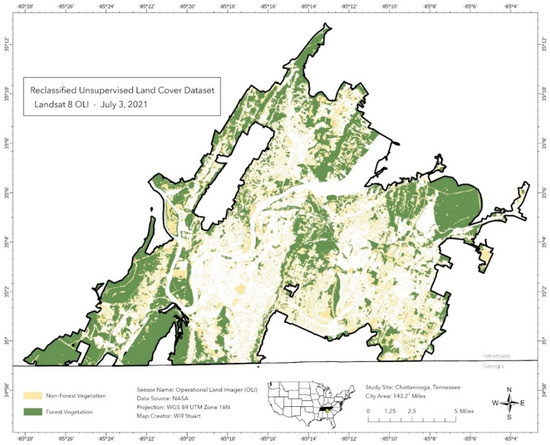 Spatiotemporal Analysis of Urban Forest in Chattanooga