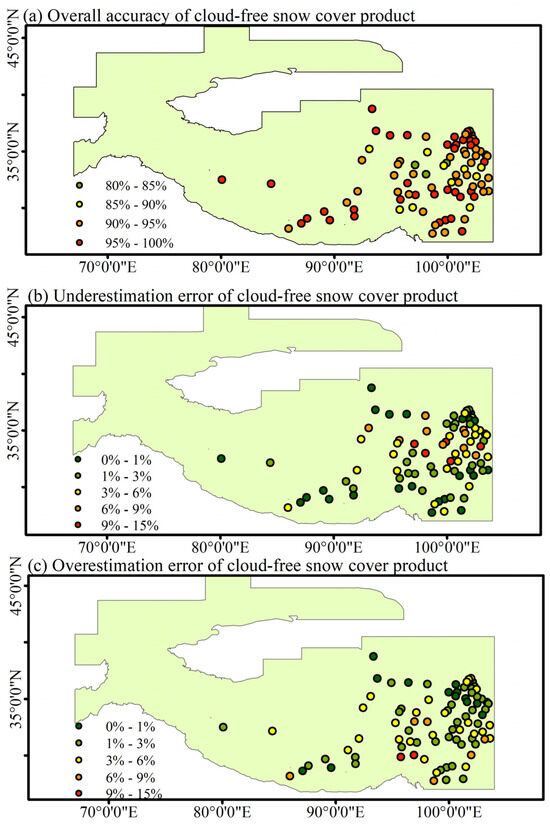 Development of a Daily Cloud-Free Snow-Cover Dataset Using