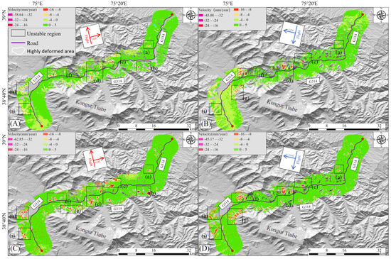 Identification of Potential Landslides in the Gaizi Valley