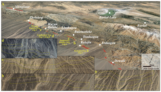 The Seismic Surface Rupture Zone in the Western Segment of the Northern ...
