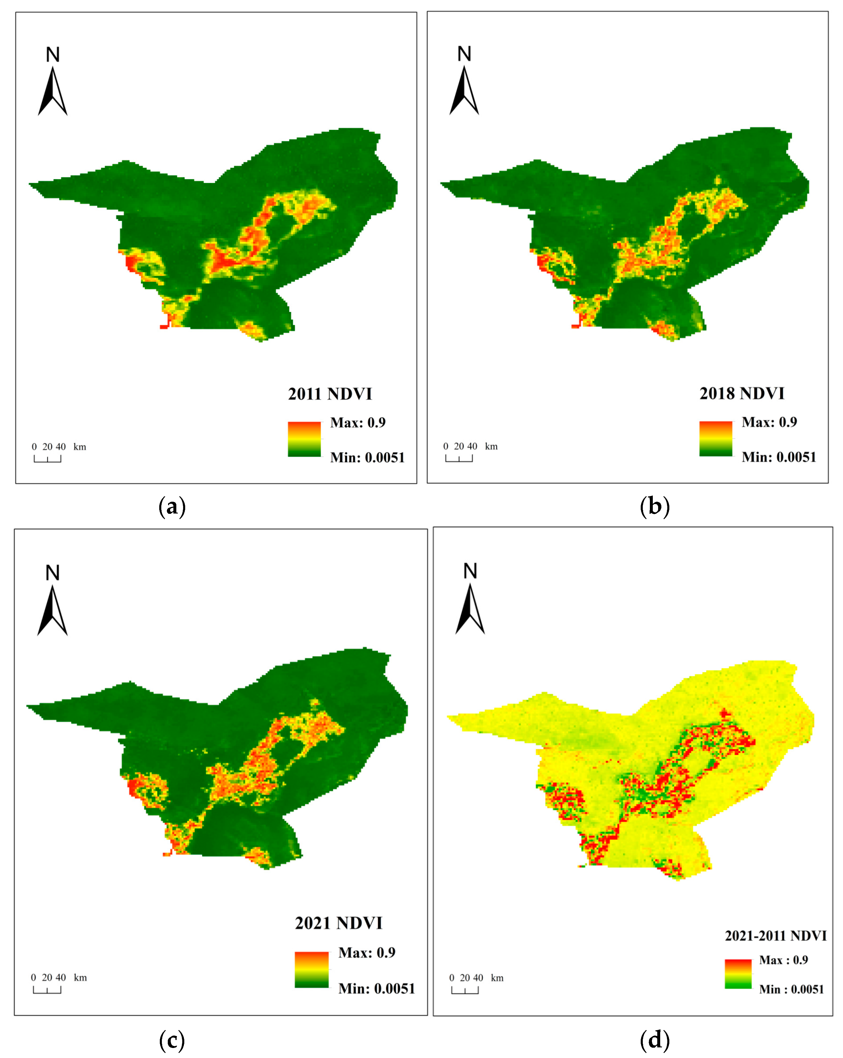 Spatial and Temporal Variations in Soil Organic Carbon in Northwestern ...