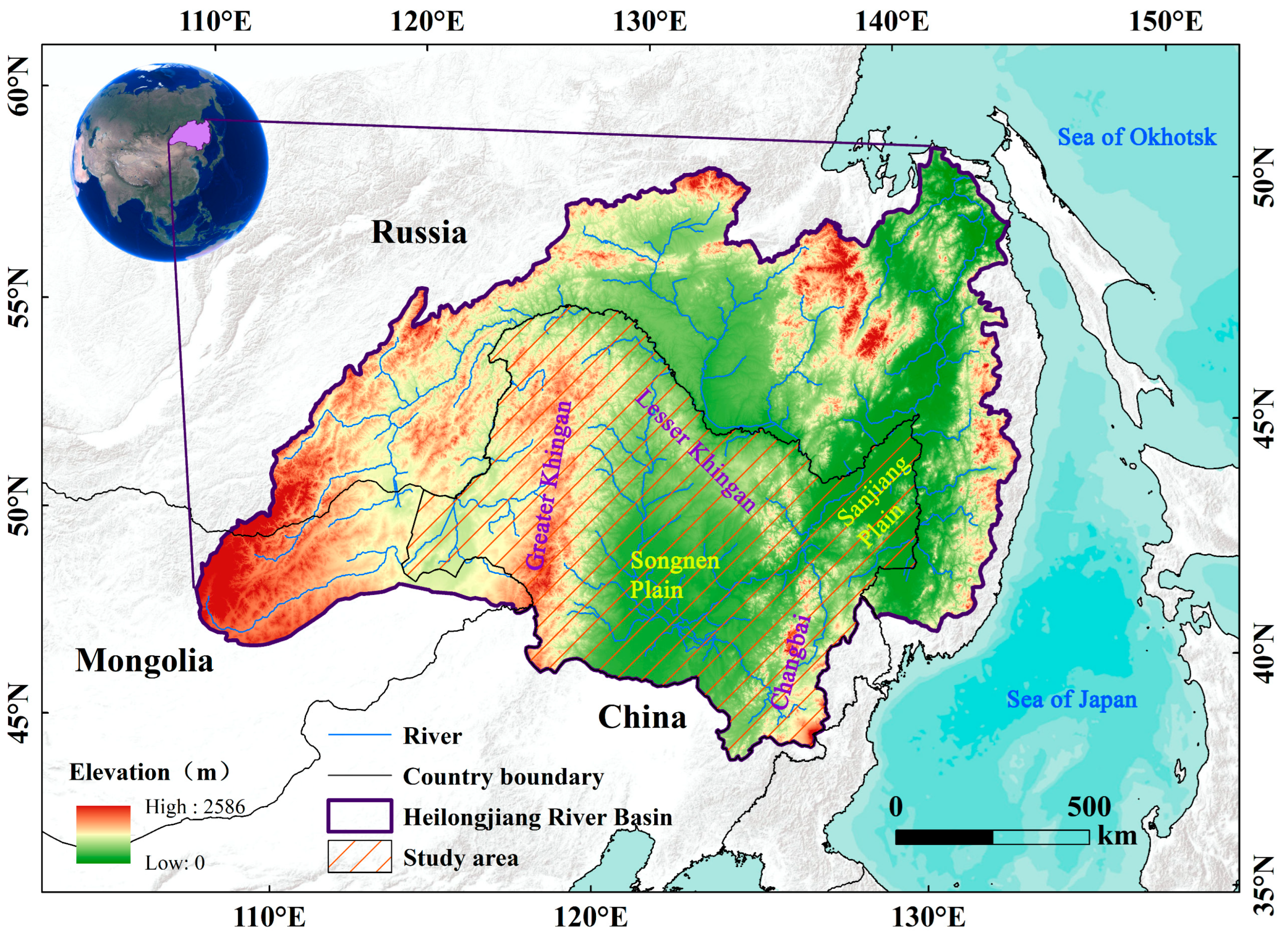 three Humidify Feedback of Wetland Changes in the China Side of