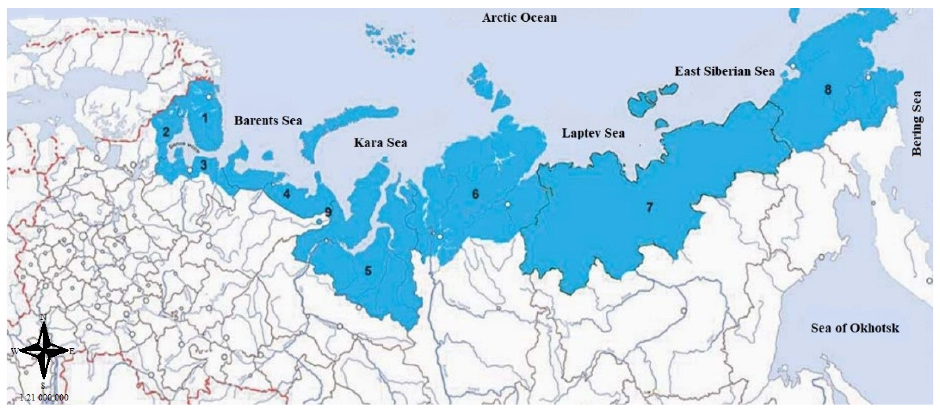 Полярная 21 карта