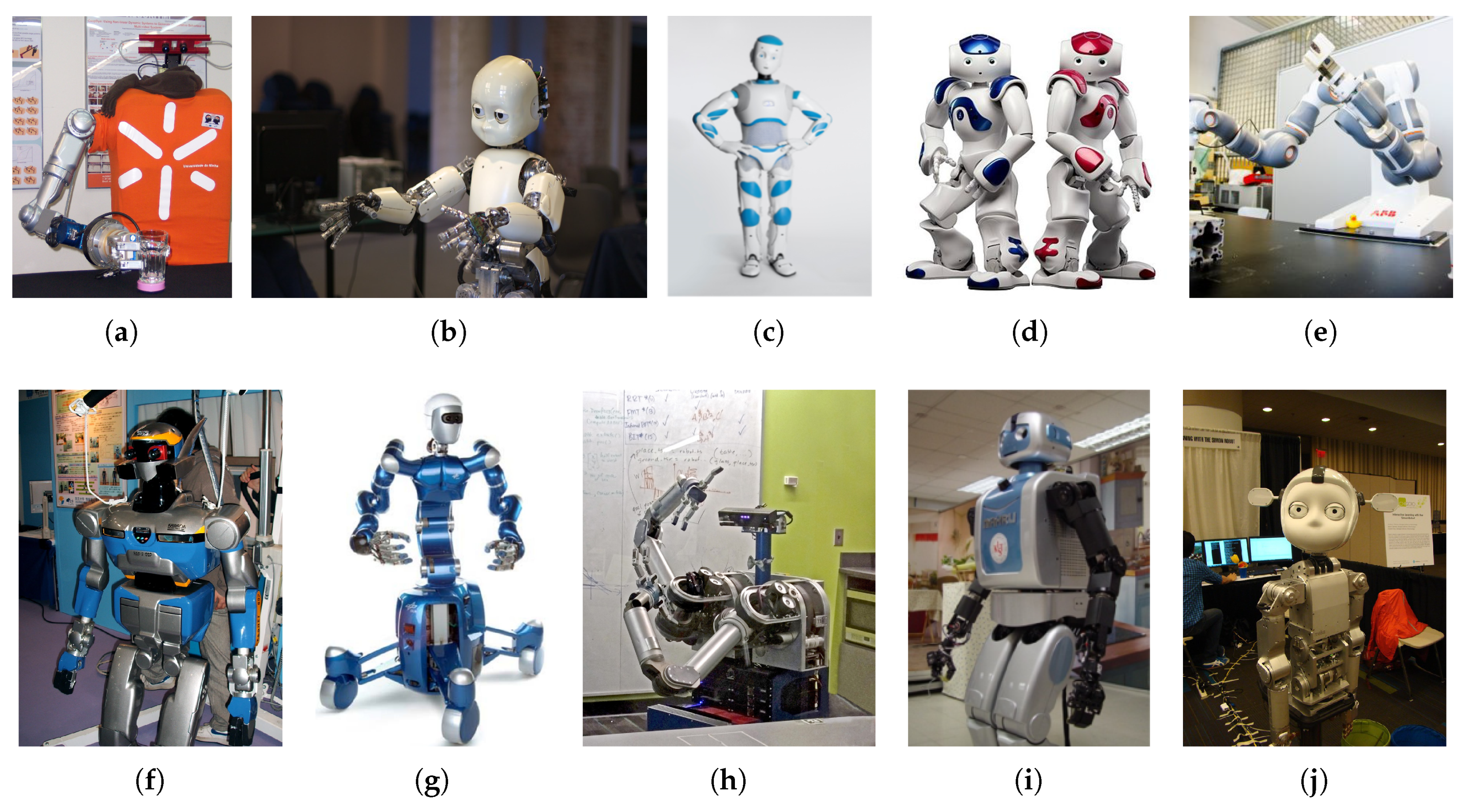 Types of humanoid sales robots