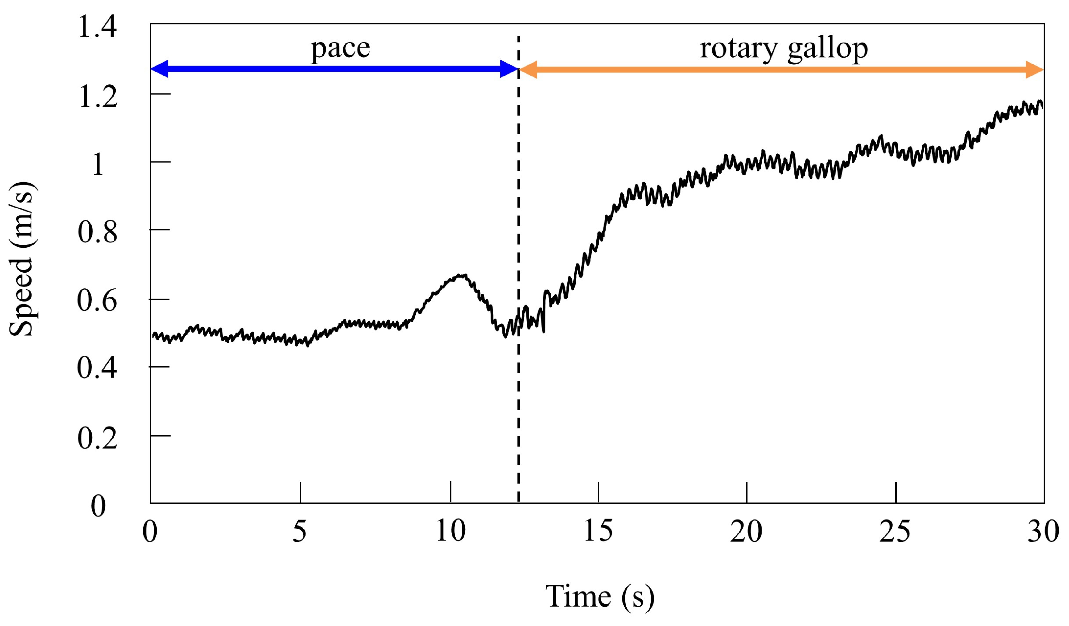 Robotics | Free Full-Text | Gait Transition from Pacing by a Quadrupedal Simulated Model and Robot with Phase Modulation by Vestibular Feedback Robotics | Free Full-Text | Gait Transition from Pacing by a Quadrupedal Simulated Model and Robot with Phase Modulation by Vestibular Feedback