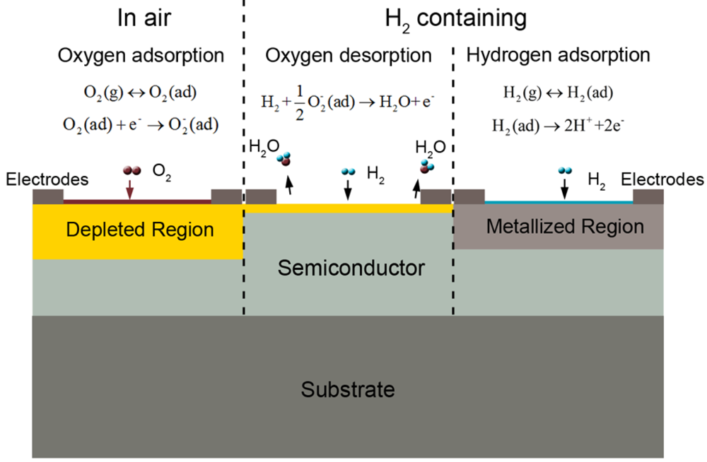 Sensors Free FullText Hydrogen Gas Sensors Based on Semiconductor