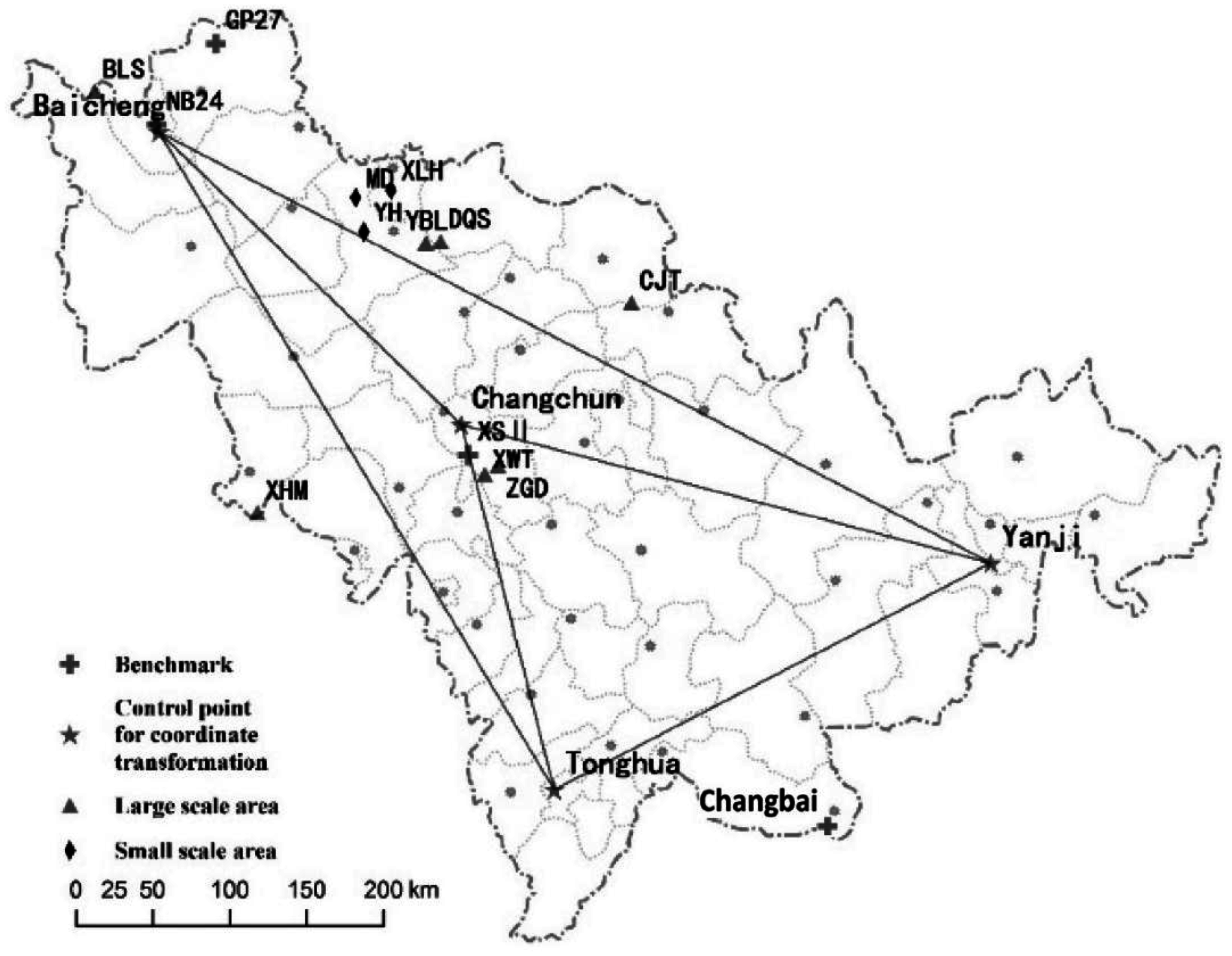GNSS Positioning by CORS and EGM2008 in Jilin Province, China
