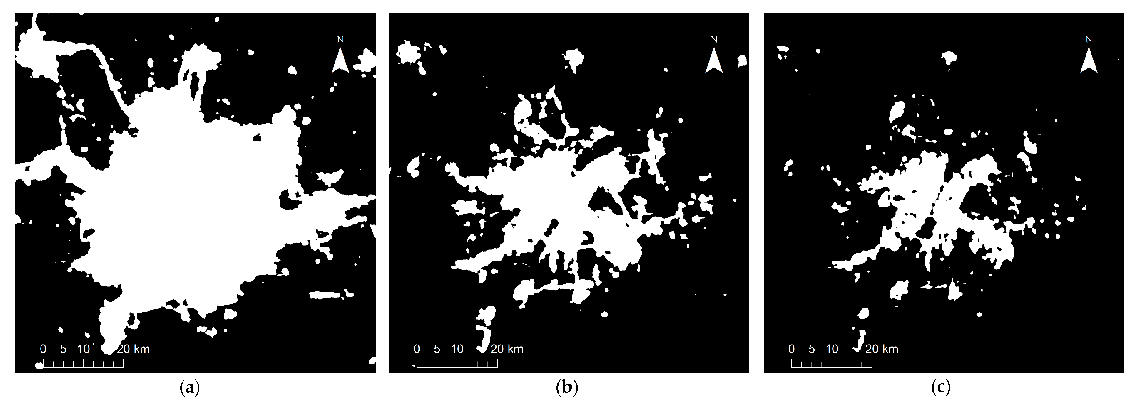 Sensors Free Full Text Mapping Urban Extent Using Luojia 1 01 Nighttime Light Imagery Html