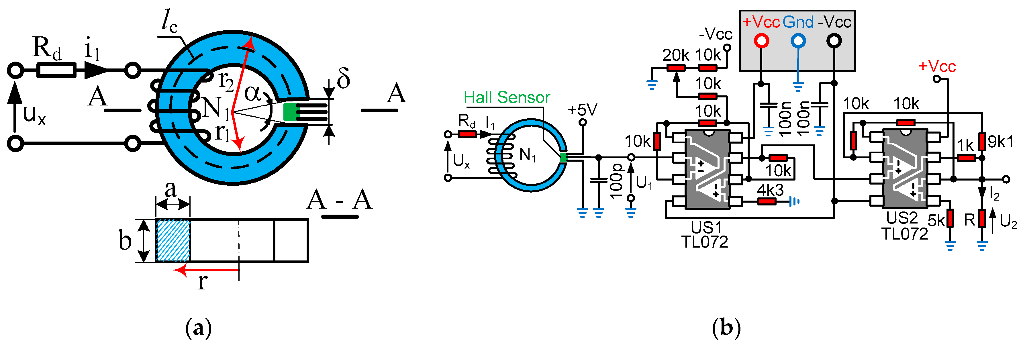 Isolated AC voltage sensing using LV25-P