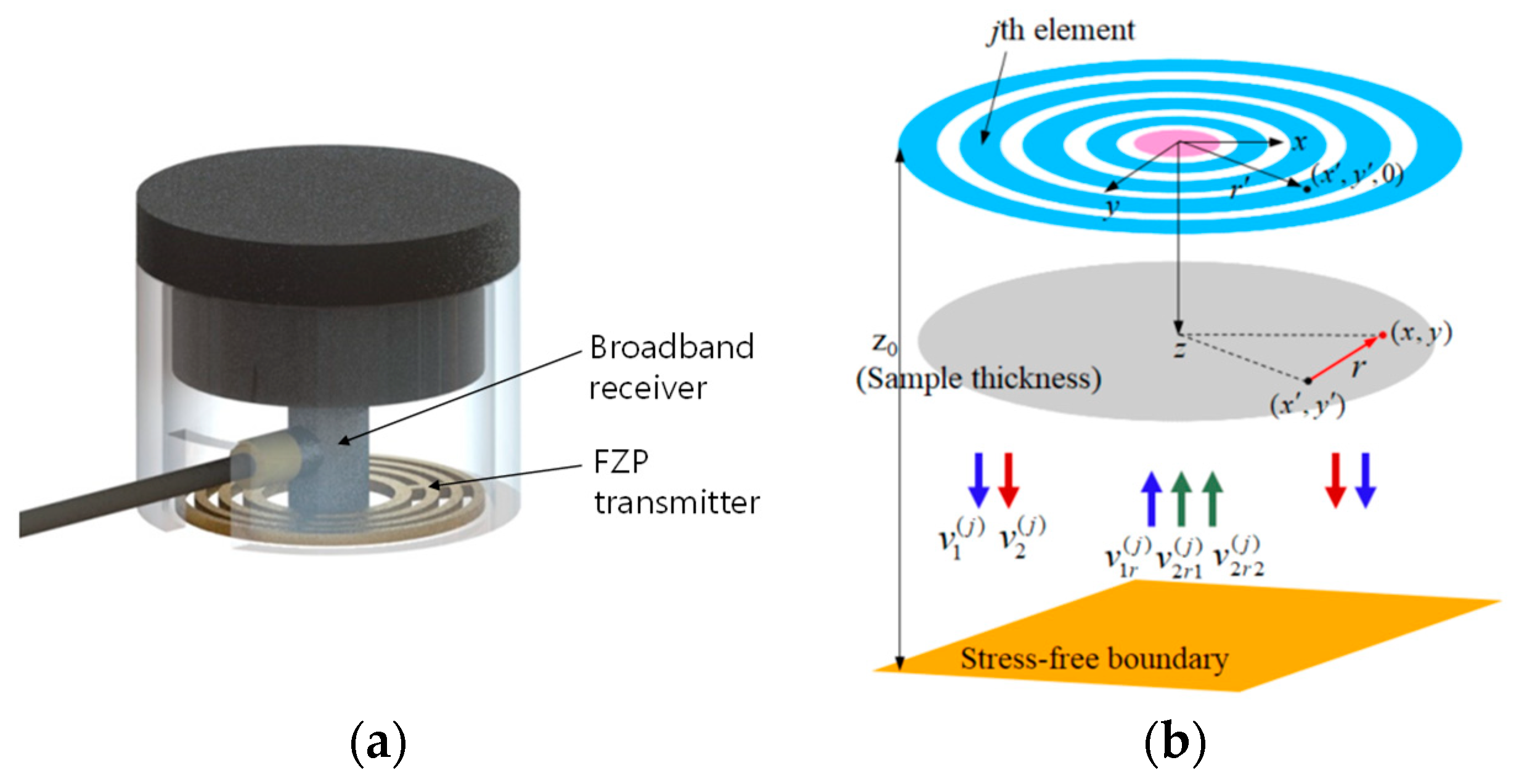 Sensors Free FullText Application of Fresnel Zone Plate Focused