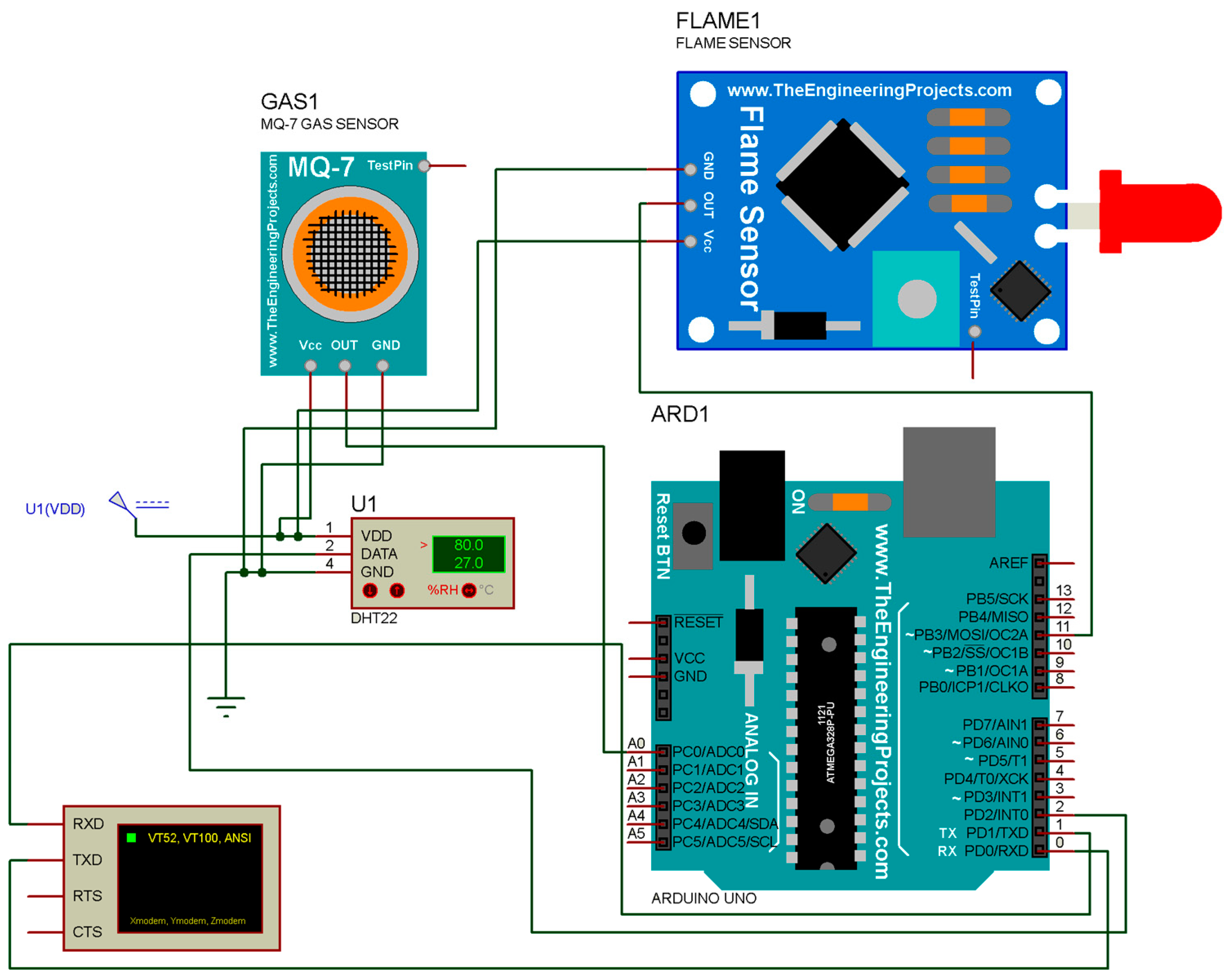 flame sensor proteus library flame sensor proteus library