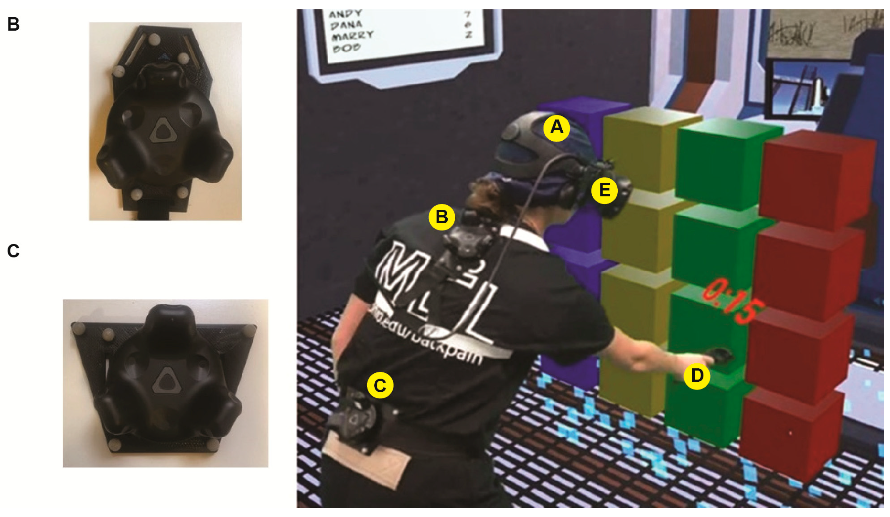 vive tracker games