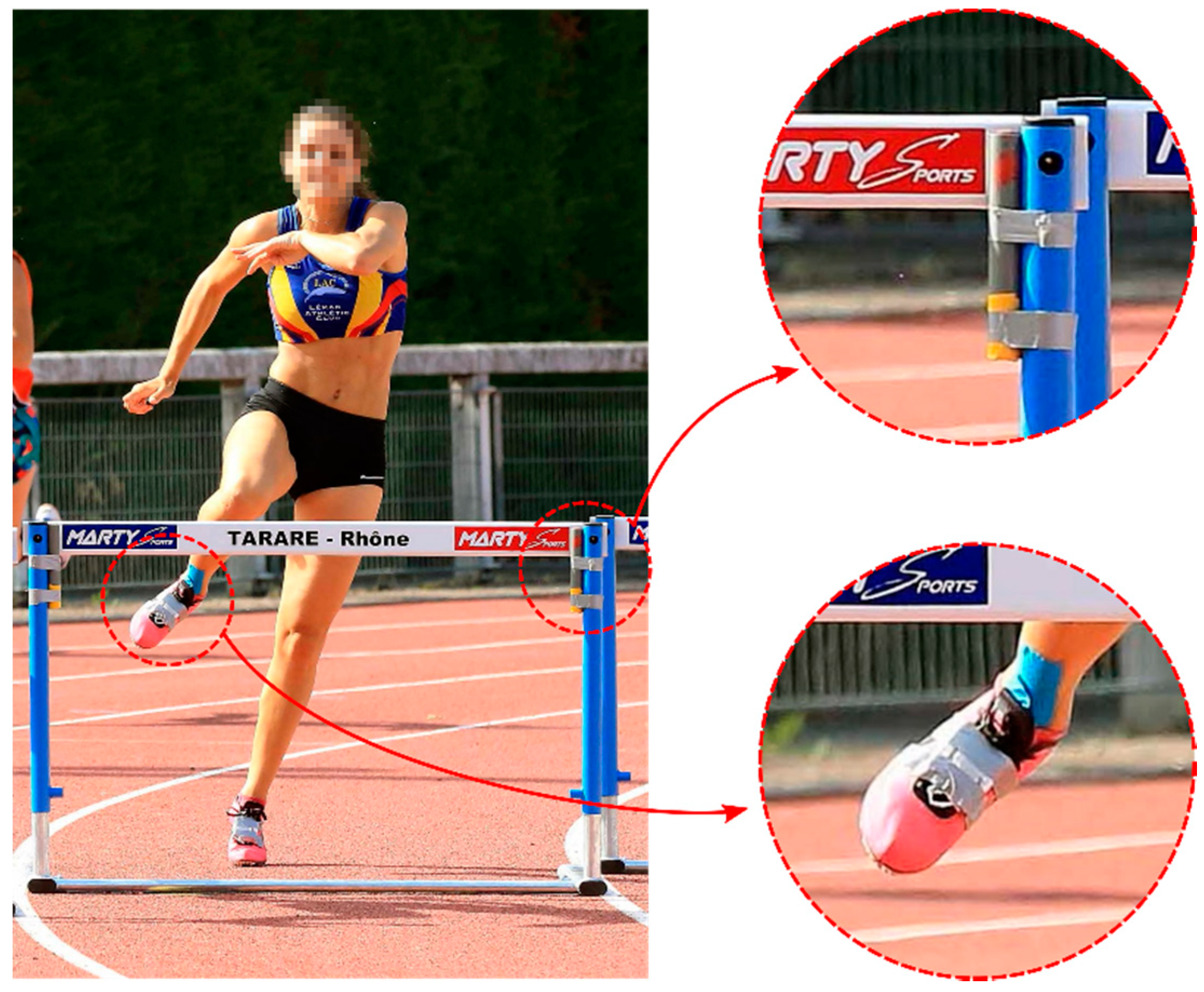 portable track hurdles