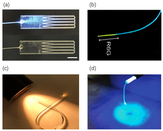 Led Cable Fluorescence Optic Fiber Lights Plastic Flex Nano Optical Lighting 