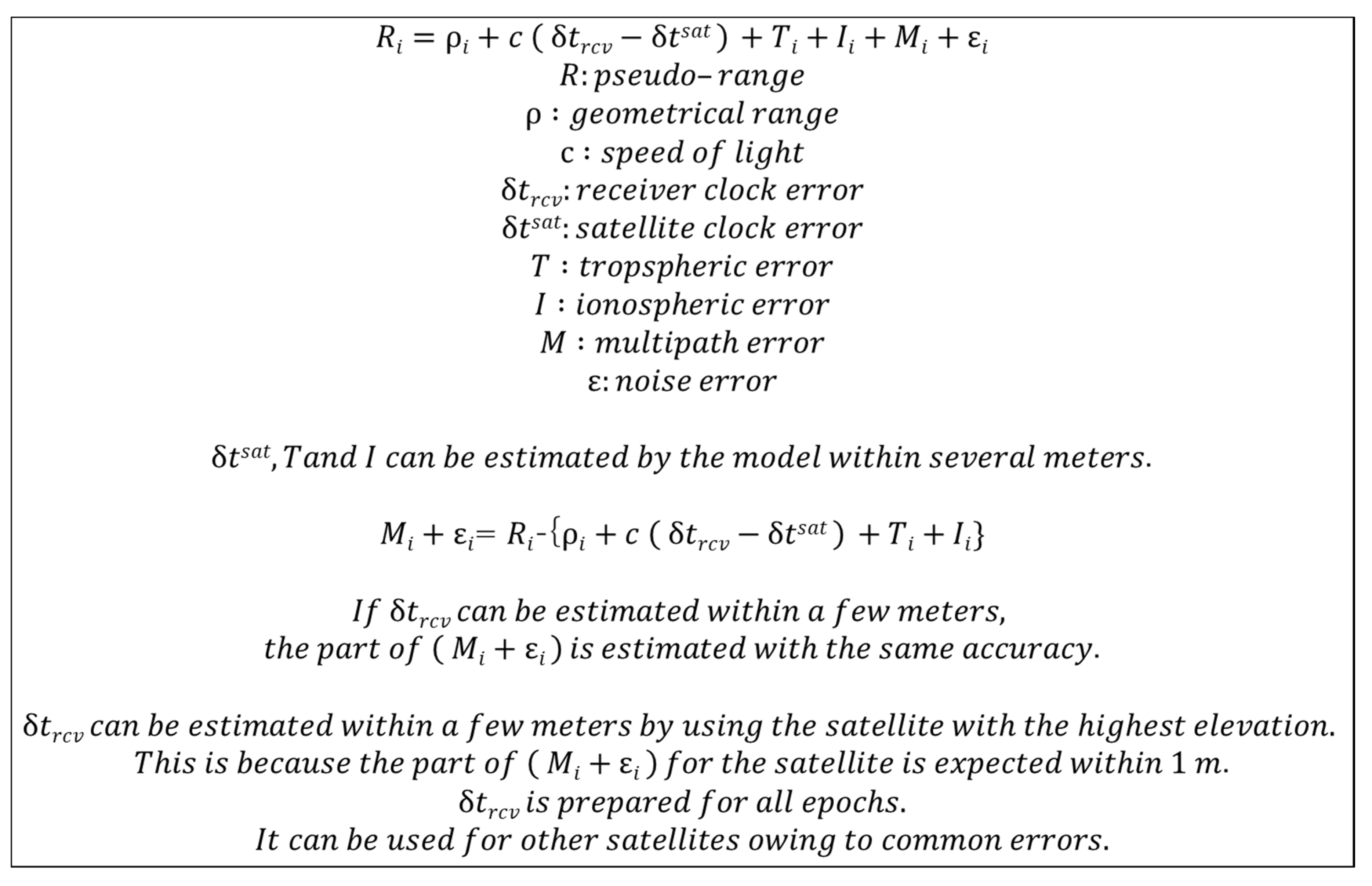 Sensors | Free Full-Text | GNSS Multipath Detection Using Continuous ...