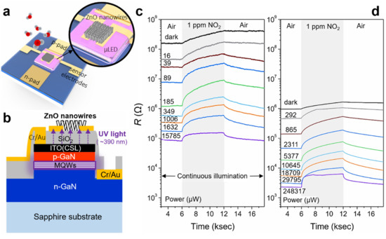 Electrically Transduced Gas Sensors Based on Semiconducting