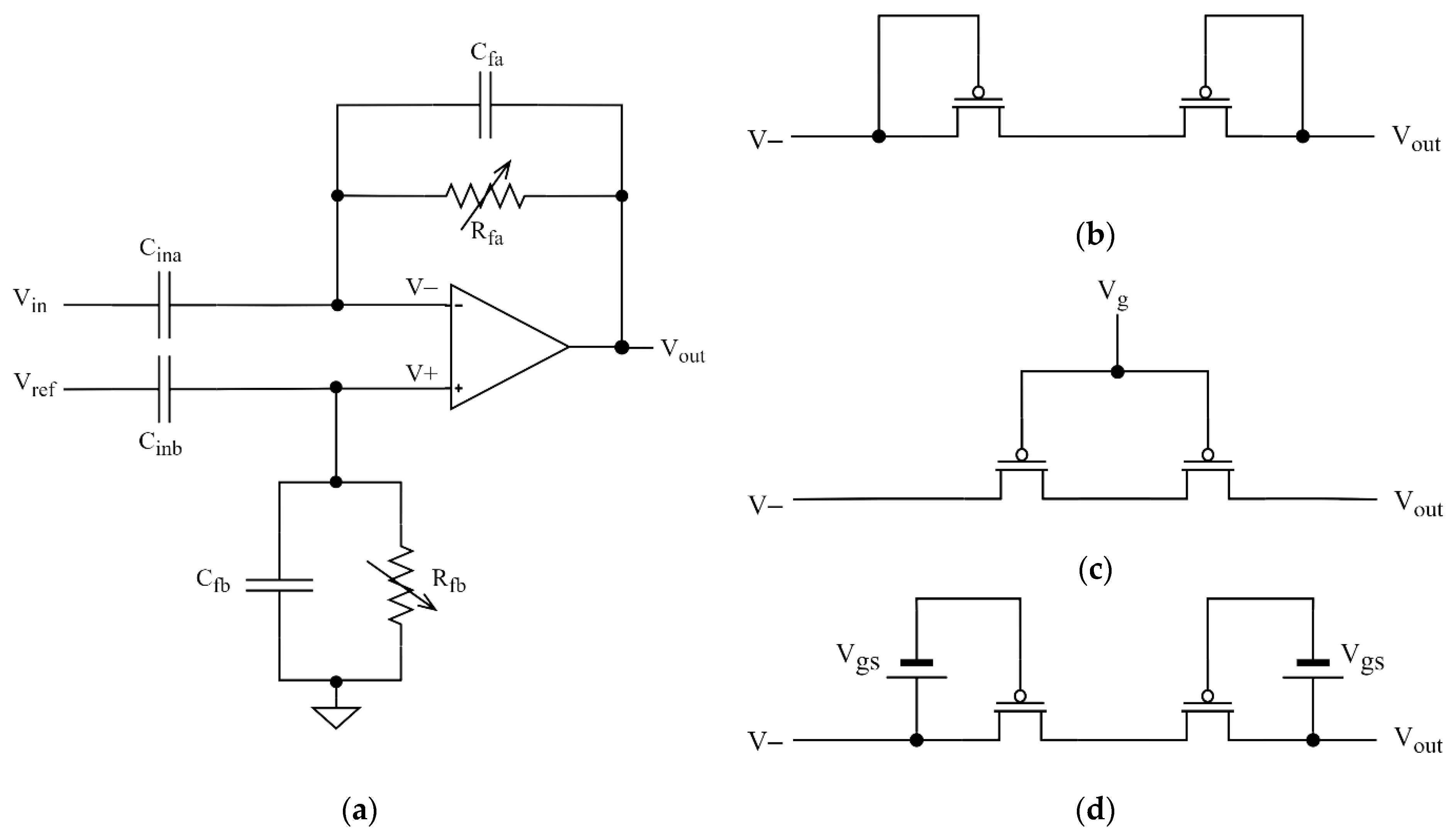 Sensors Free Full Text Analysis And Reduction Of Nonlinear Distortion In Ac Coupled Cmos Neural Amplifiers With Tunable Cutoff Frequencies Html