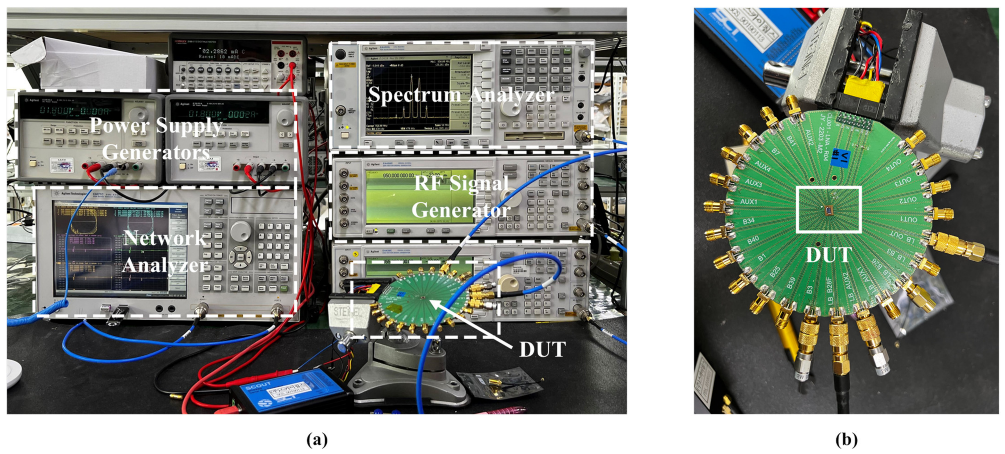 A 1.8–2.7 GHz Triple-Band Low Noise Amplifier with 31.5 dB