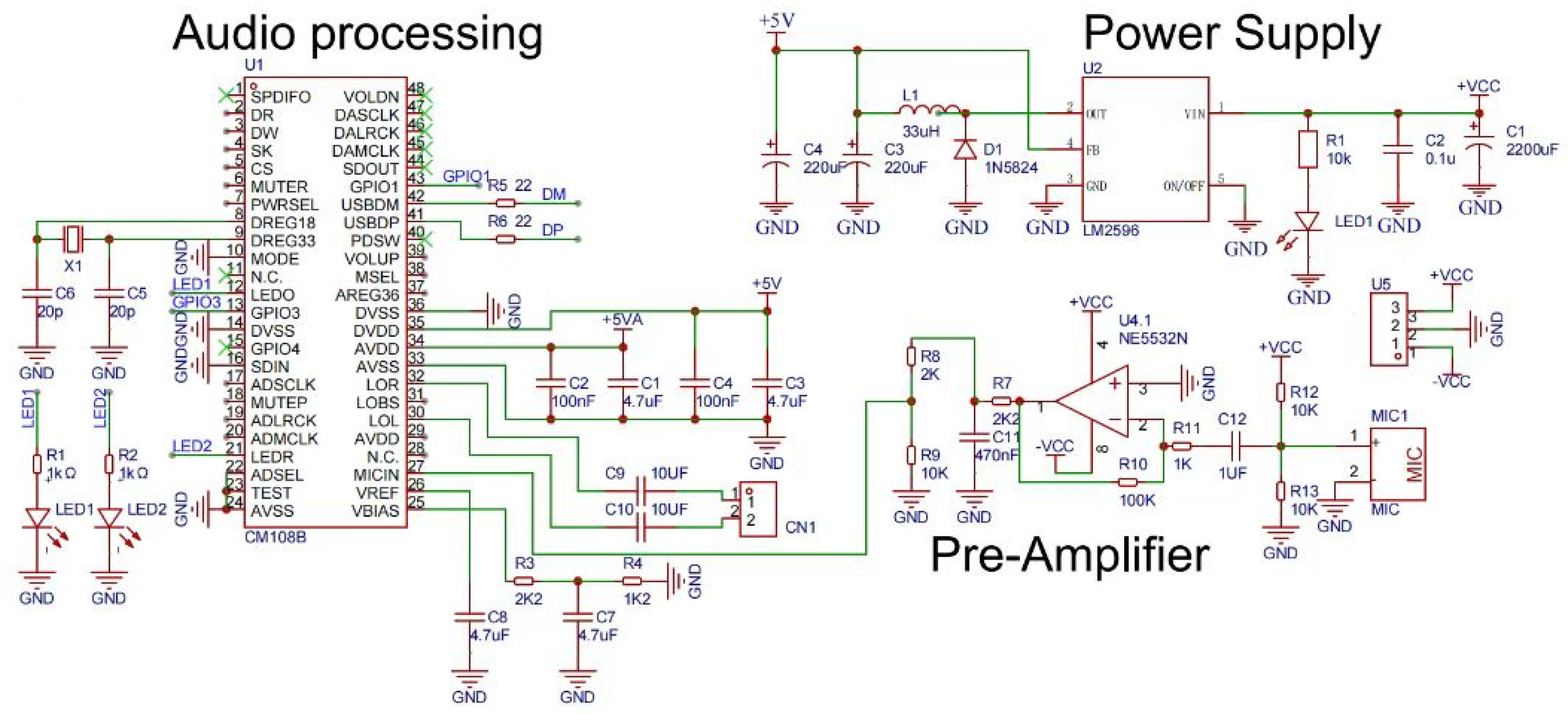 Empowered Stethoscope and a Lightweight Model for ... Circuit Diagram