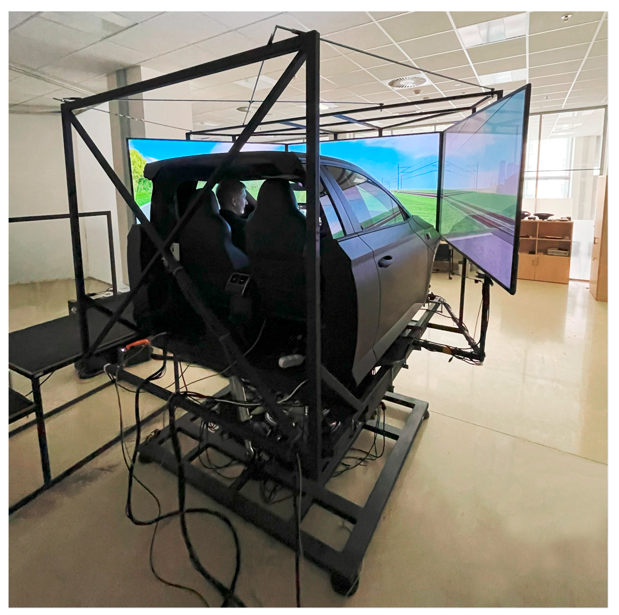 Full Motion Simulator 2,3,6 Axis Platforms for PC home Flight and