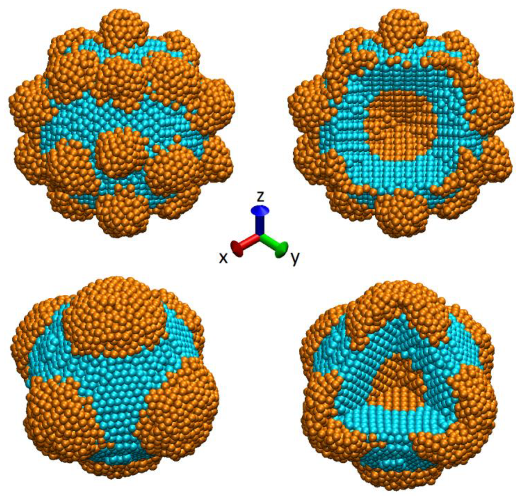 Thermal Stability and Melting Dynamics of Bimetallic Au@Pt@Au Core 