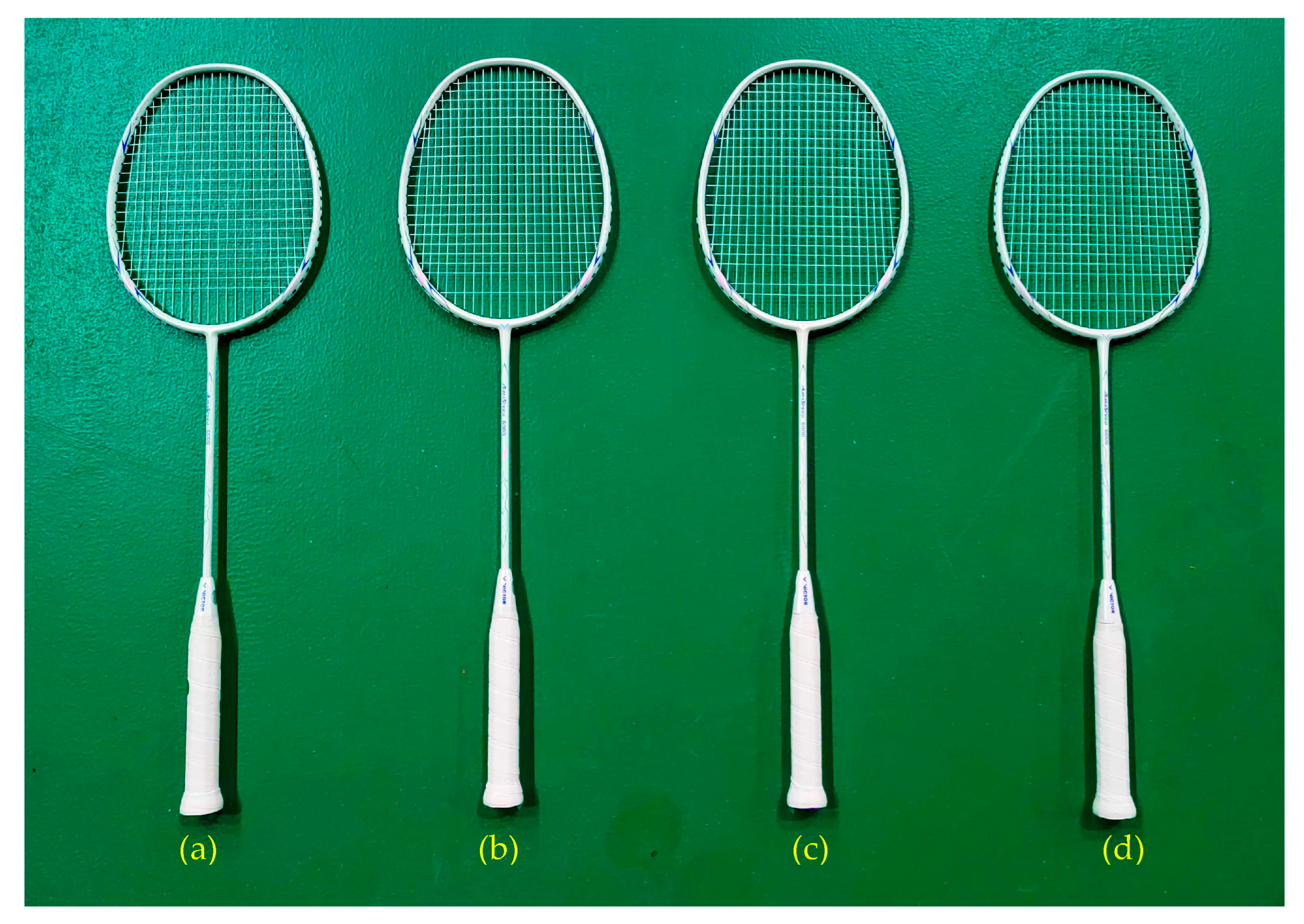 Changing the grip on a badminton racquet