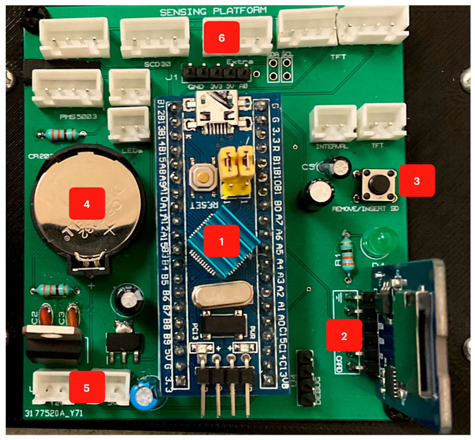 Local Weather Station Design and Development Circuit Diagram