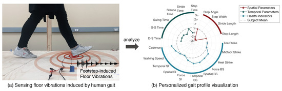 Ubiquitous Gait Analysis through Footstep Induced Floor Vibrations