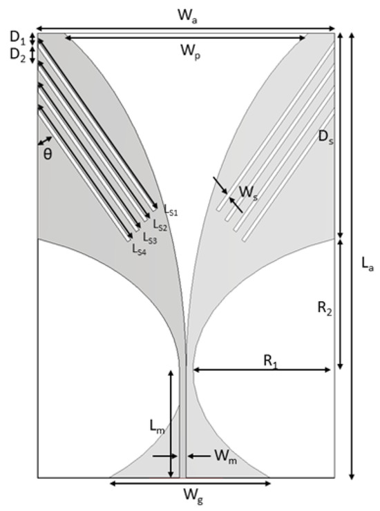 Slot-Loaded Vivaldi Antenna for Biomedical Microwave Imaging