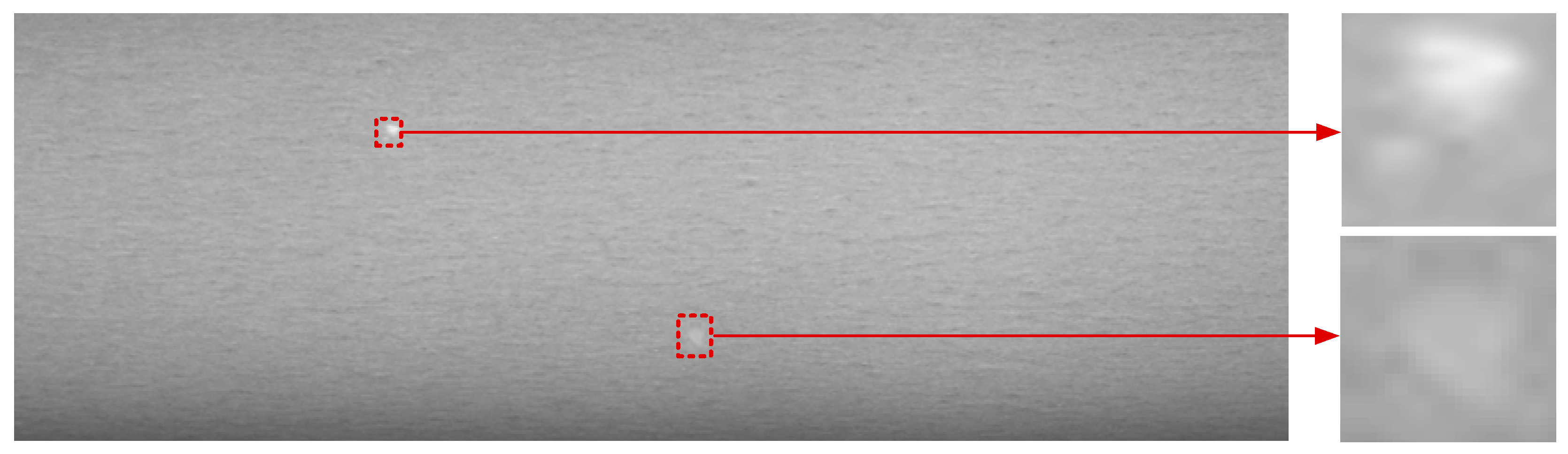 Small Defects Detection of Galvanized Strip Steel via