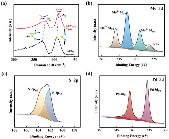 High-Performance Hydrogen Gas Sensor Based on Pd-Doped MoS2